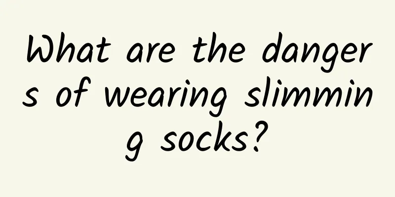 What are the dangers of wearing slimming socks?