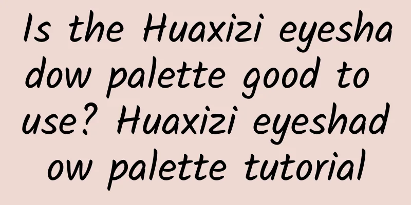 Is the Huaxizi eyeshadow palette good to use? Huaxizi eyeshadow palette tutorial