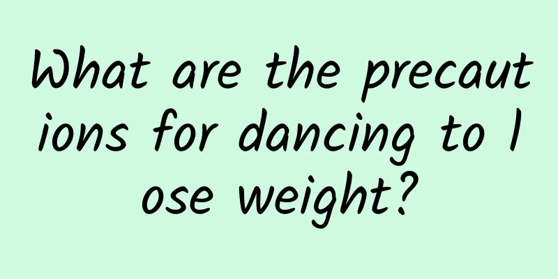 What are the precautions for dancing to lose weight?