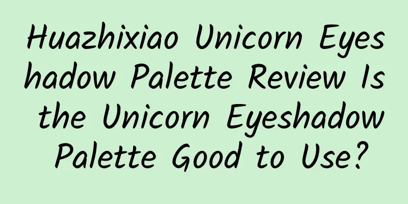 Huazhixiao Unicorn Eyeshadow Palette Review Is the Unicorn Eyeshadow Palette Good to Use?