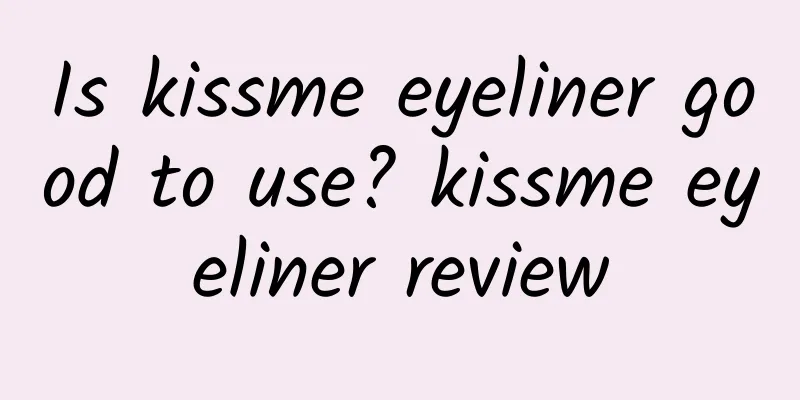 Is kissme eyeliner good to use? kissme eyeliner review