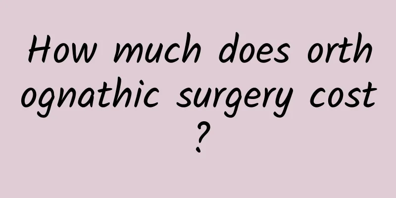 How much does orthognathic surgery cost?