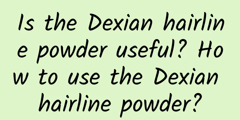 Is the Dexian hairline powder useful? How to use the Dexian hairline powder?