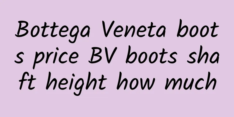 Bottega Veneta boots price BV boots shaft height how much