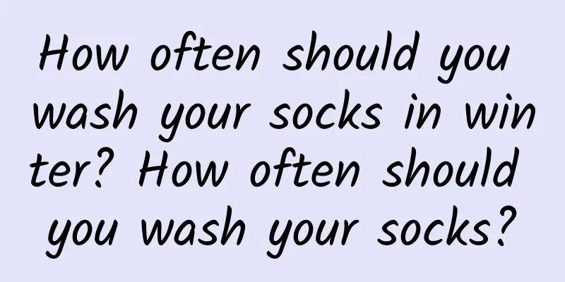 How often should you wash your socks in winter? How often should you wash your socks?