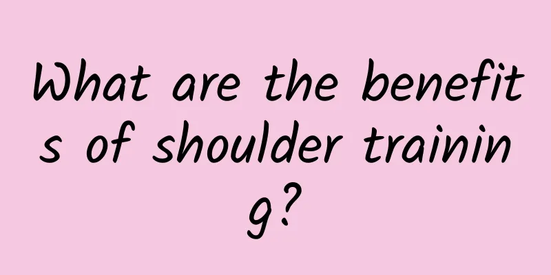What are the benefits of shoulder training?