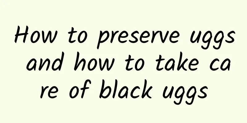 How to preserve uggs and how to take care of black uggs