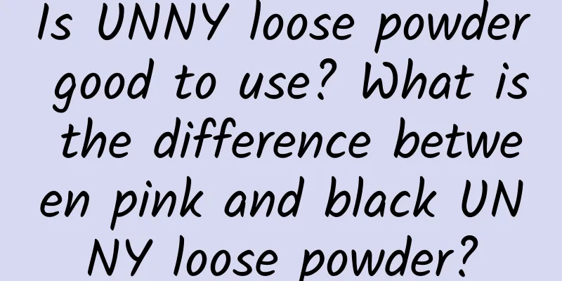 Is UNNY loose powder good to use? What is the difference between pink and black UNNY loose powder?