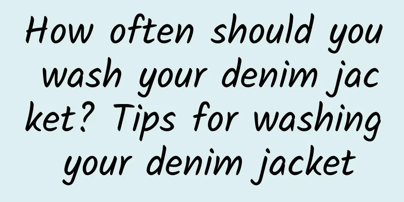 How often should you wash your denim jacket? Tips for washing your denim jacket