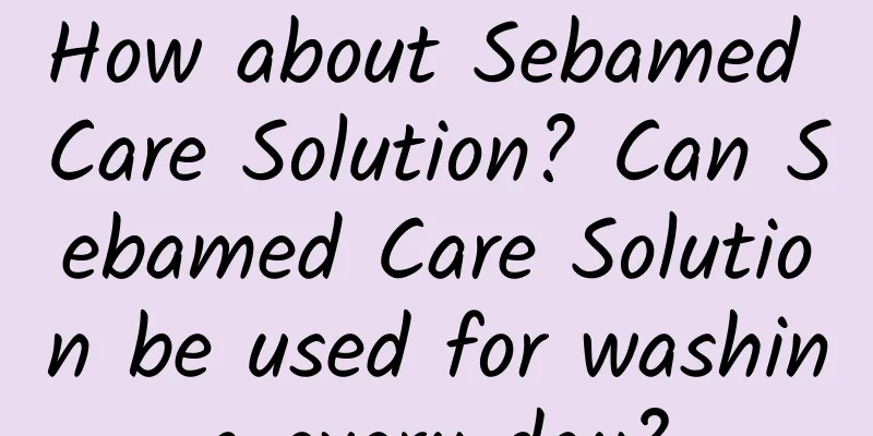 How about Sebamed Care Solution? Can Sebamed Care Solution be used for washing every day?