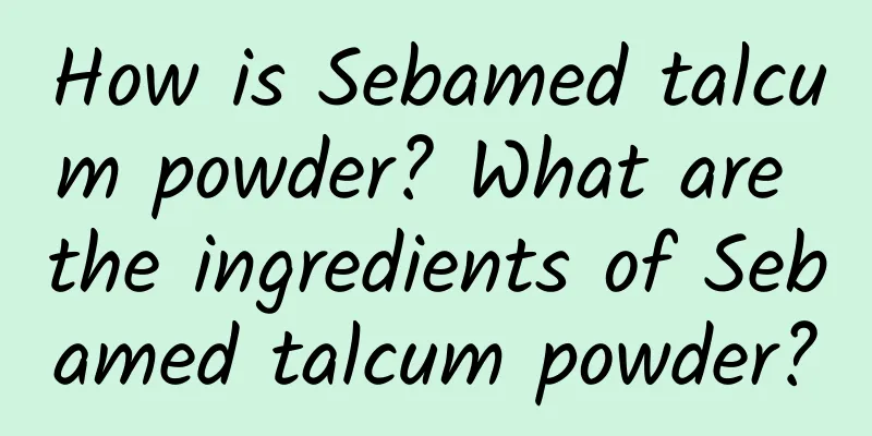 How is Sebamed talcum powder? What are the ingredients of Sebamed talcum powder?