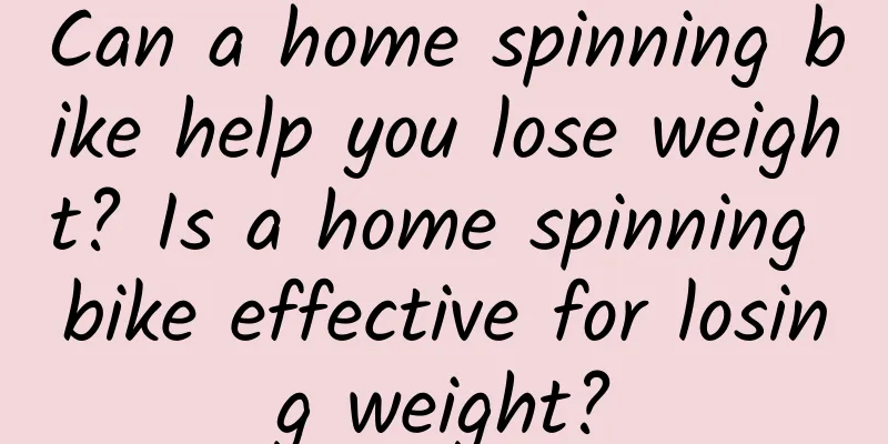 Can a home spinning bike help you lose weight? Is a home spinning bike effective for losing weight?