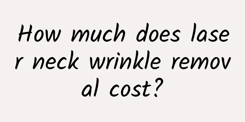 How much does laser neck wrinkle removal cost?
