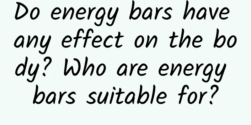 Do energy bars have any effect on the body? Who are energy bars suitable for?