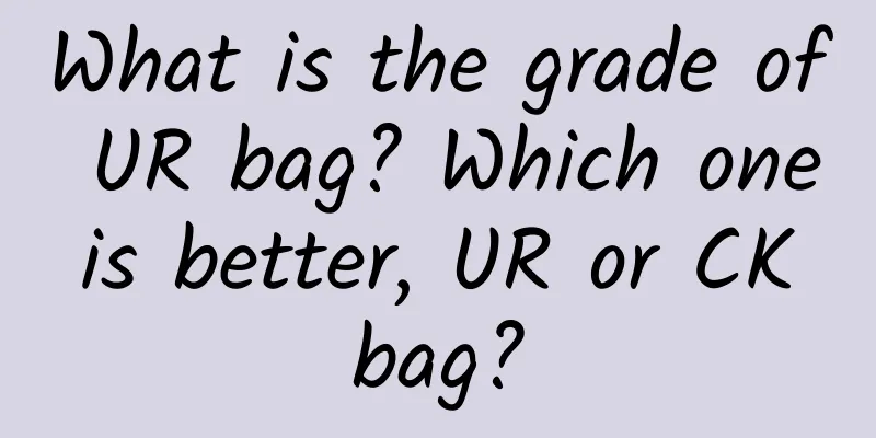 What is the grade of UR bag? Which one is better, UR or CK bag?