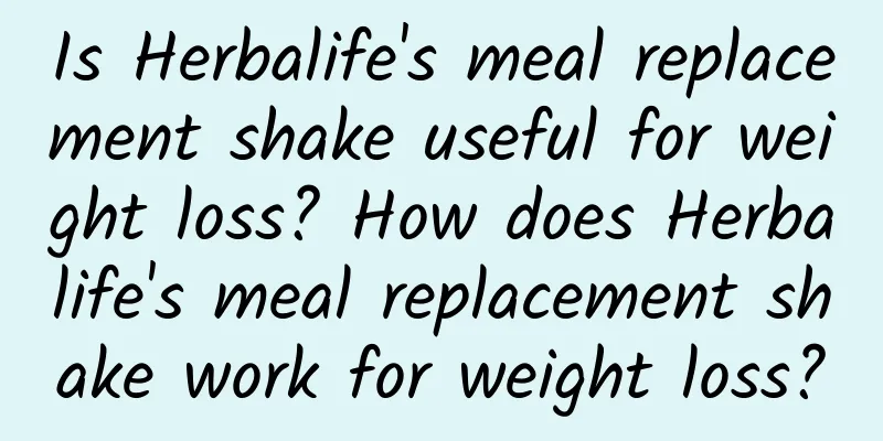 Is Herbalife's meal replacement shake useful for weight loss? How does Herbalife's meal replacement shake work for weight loss?