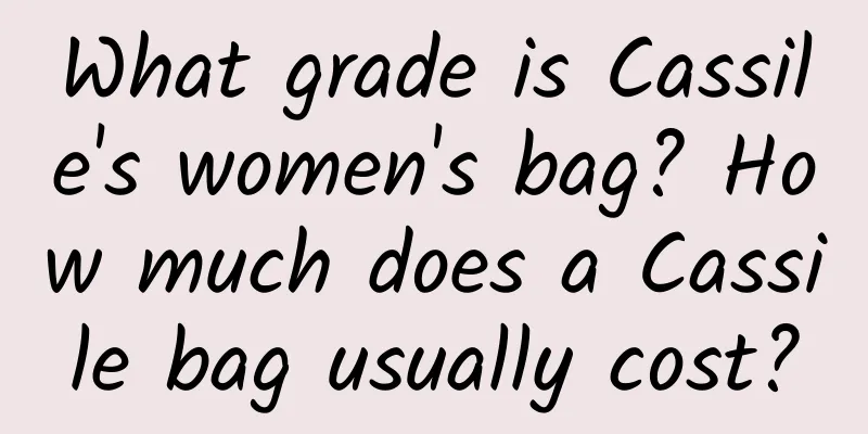 What grade is Cassile's women's bag? How much does a Cassile bag usually cost?
