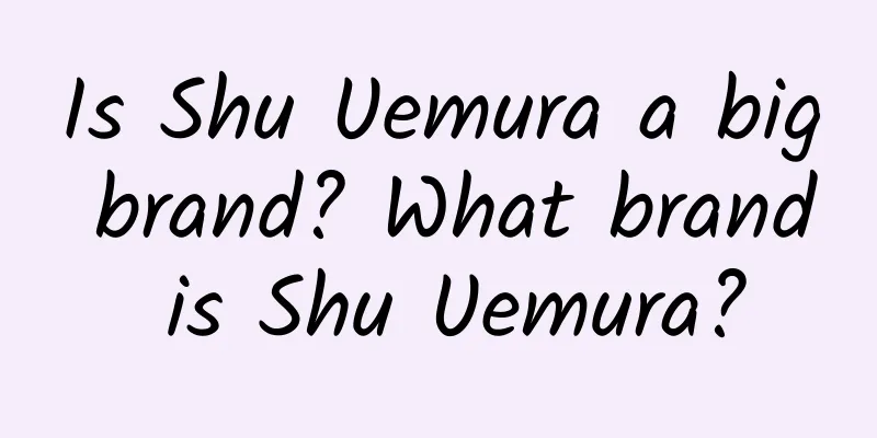Is Shu Uemura a big brand? What brand is Shu Uemura?