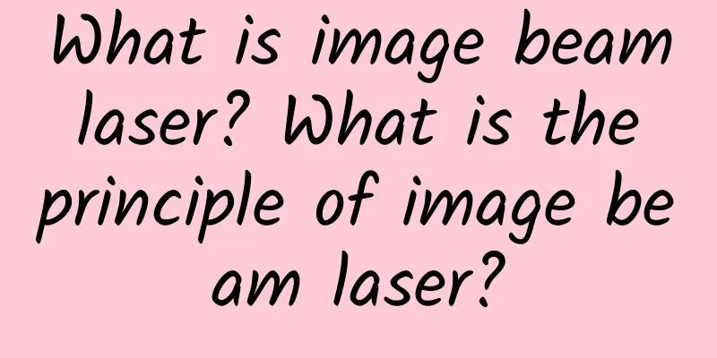 What is image beam laser? What is the principle of image beam laser?