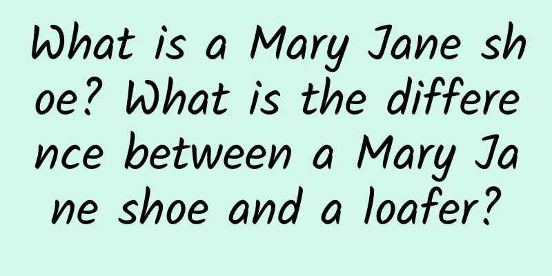 What is a Mary Jane shoe? What is the difference between a Mary Jane shoe and a loafer?