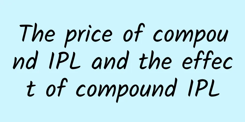 The price of compound IPL and the effect of compound IPL