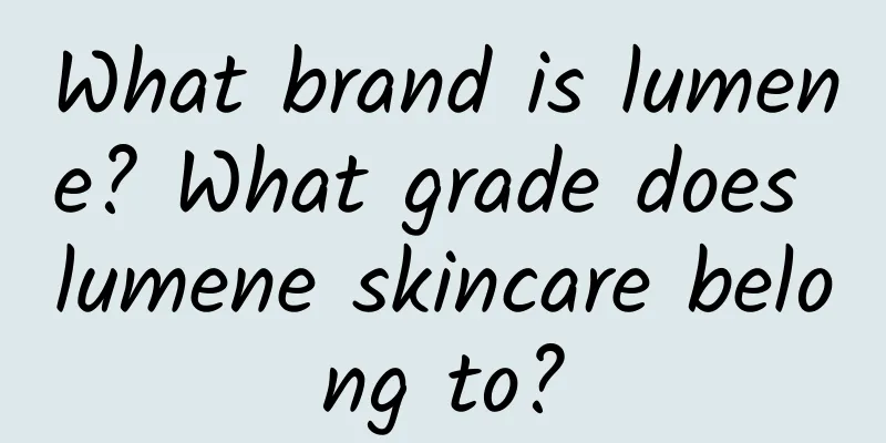 What brand is lumene? What grade does lumene skincare belong to?