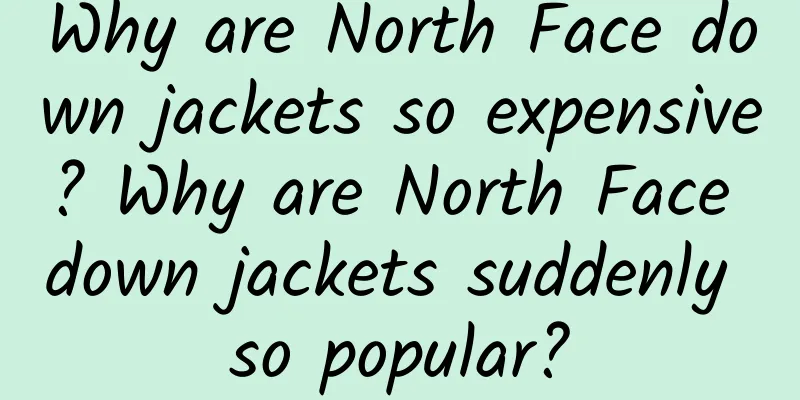 Why are North Face down jackets so expensive? Why are North Face down jackets suddenly so popular?
