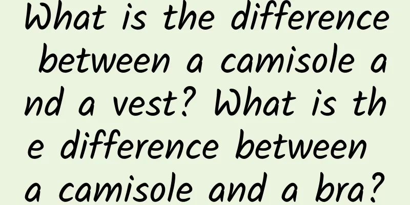 What is the difference between a camisole and a vest? What is the difference between a camisole and a bra?