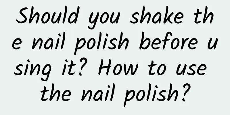 Should you shake the nail polish before using it? How to use the nail polish?