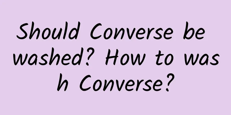 Should Converse be washed? How to wash Converse?