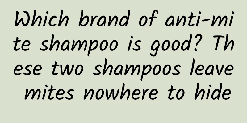 Which brand of anti-mite shampoo is good? These two shampoos leave mites nowhere to hide