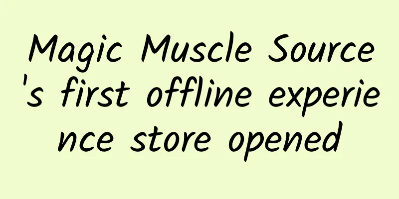 Magic Muscle Source's first offline experience store opened
