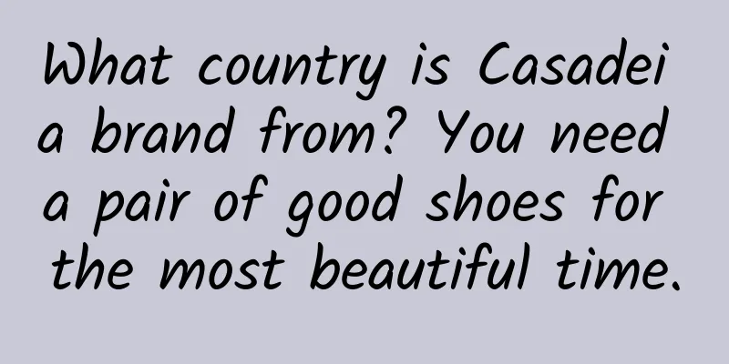 What country is Casadei a brand from? You need a pair of good shoes for the most beautiful time.