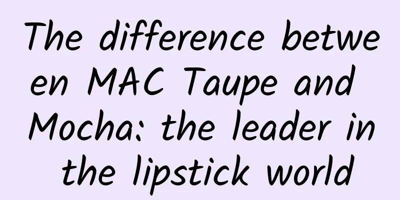 The difference between MAC Taupe and Mocha: the leader in the lipstick world